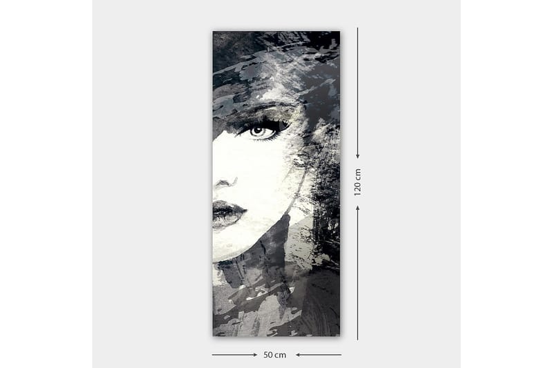 Canvasbilde DKY People Flerfarget - 50x120 cm - Innredning - Bilder & kunst - Lerretsbilder