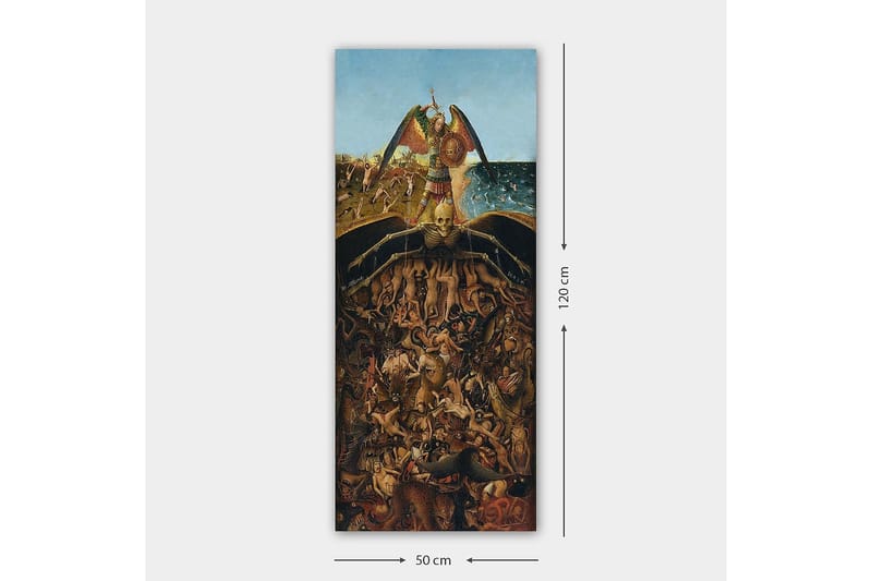 Canvasbilde DKY People Flerfarget - 50x120 cm - Innredning - Bilder & kunst - Lerretsbilder