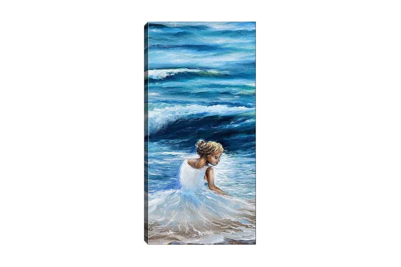 Canvasbilde DKY People Flerfarget - 50x120 cm - Innredning - Bilder & kunst - Lerretsbilder