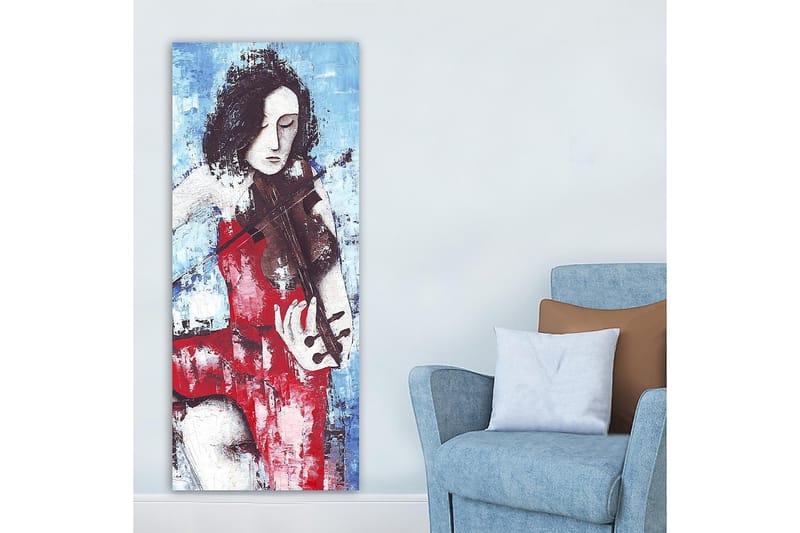 Canvasbilde DKY People Flerfarget - 50x120 cm - Innredning - Bilder & kunst - Lerretsbilder