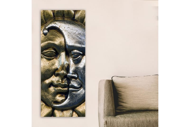 Canvasbilde DKY People Flerfarget - 50x120 cm - Innredning - Bilder & kunst - Lerretsbilder