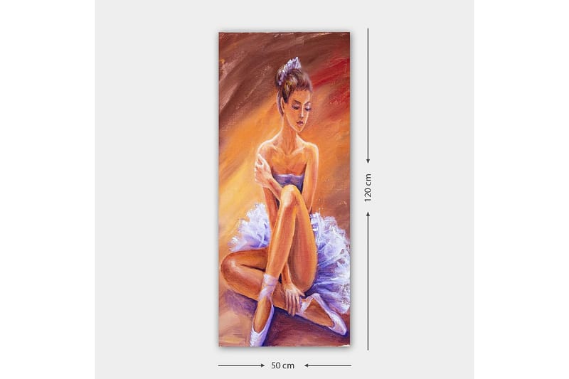 Canvasbilde DKY People Flerfarget - 50x120 cm - Innredning - Bilder & kunst - Lerretsbilder