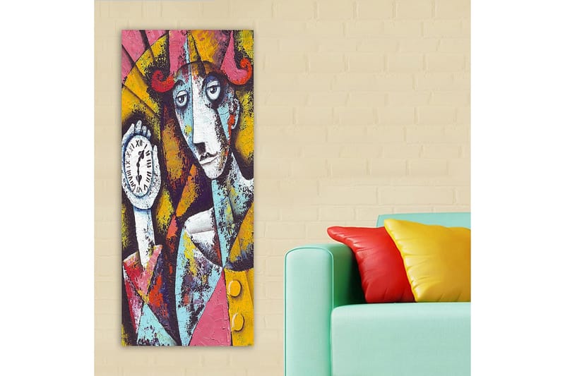 Canvasbilde DKY People Flerfarget - 50x120 cm - Innredning - Bilder & kunst - Lerretsbilder