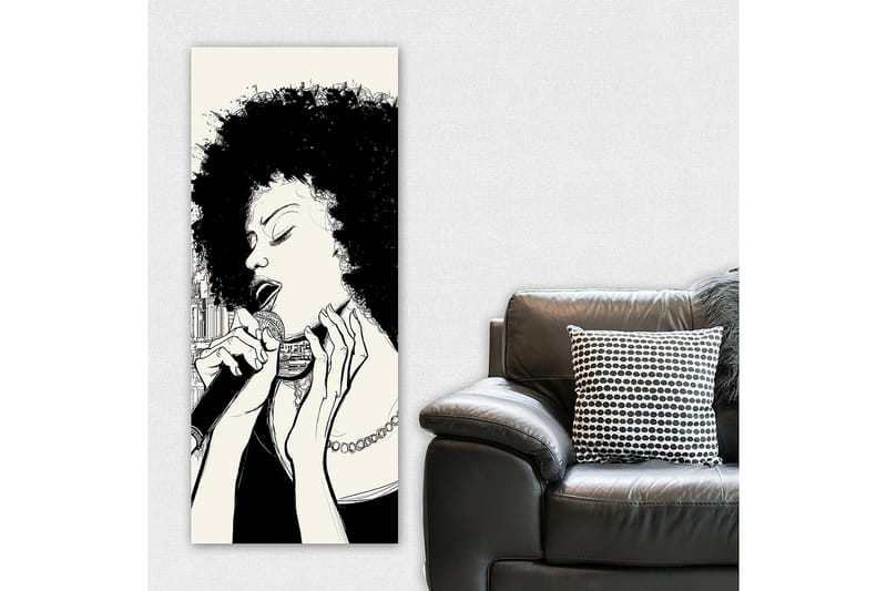 Canvasbilde DKY People Flerfarget - 50x120 cm - Innredning - Bilder & kunst - Lerretsbilder