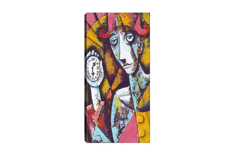 Canvasbilde DKY People Flerfarget - 50x120 cm - Innredning - Bilder & kunst - Lerretsbilder