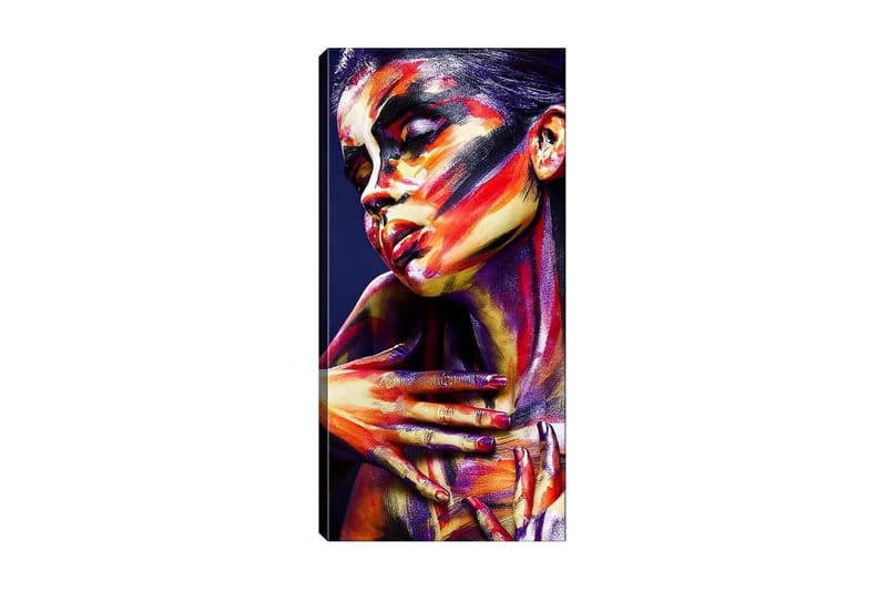 Canvasbilde DKY People Flerfarget, 50x120 cm