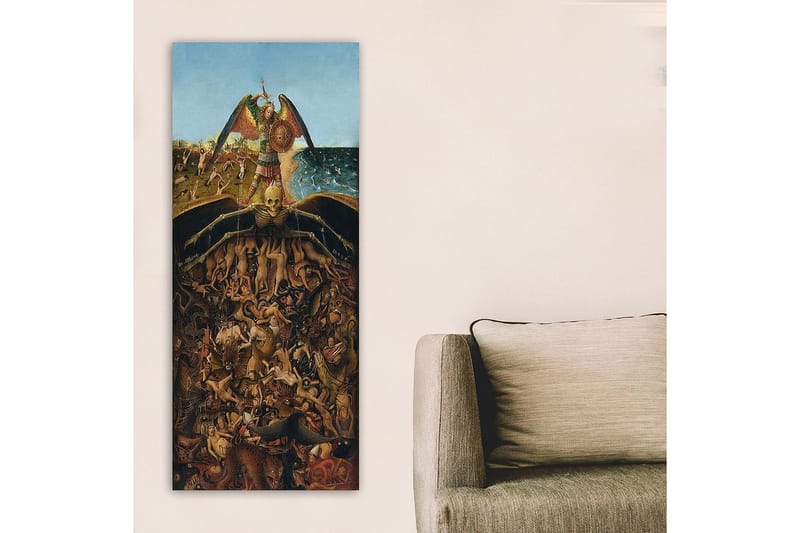 Canvasbilde DKY People Flerfarget - 50x120 cm - Innredning - Bilder & kunst - Lerretsbilder