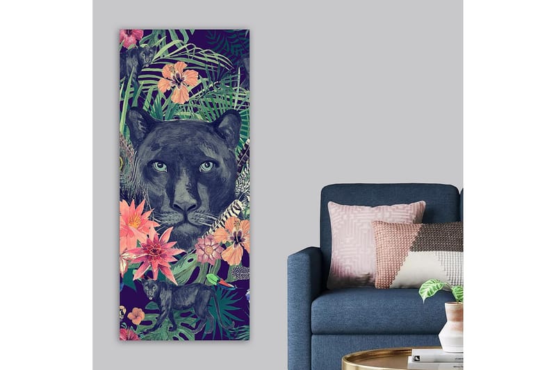 Canvasbilde DKY People Flerfarget - 50x120 cm - Innredning - Bilder & kunst - Lerretsbilder