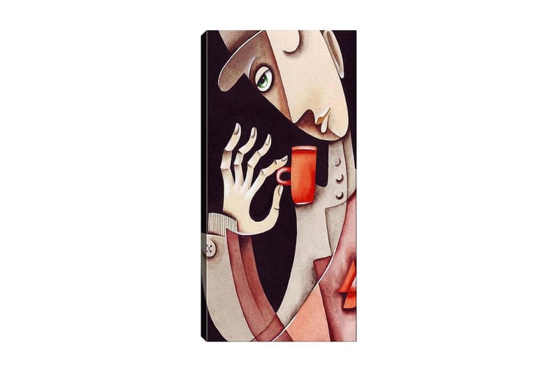 Canvasbilde DKY People Flerfarget - 50x120 cm - Innredning - Bilder & kunst - Lerretsbilder