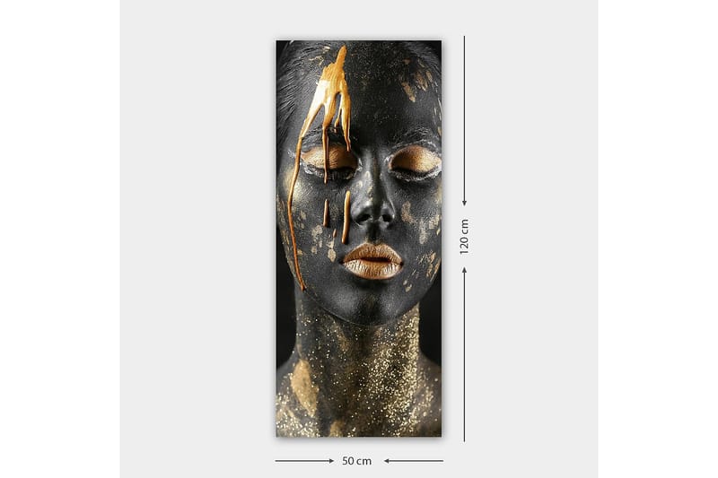 Canvasbilde DKY People Flerfarget - 50x120 cm - Innredning - Bilder & kunst - Lerretsbilder