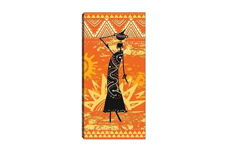 Canvasbilde DKY People Flerfarget, 50x120 cm