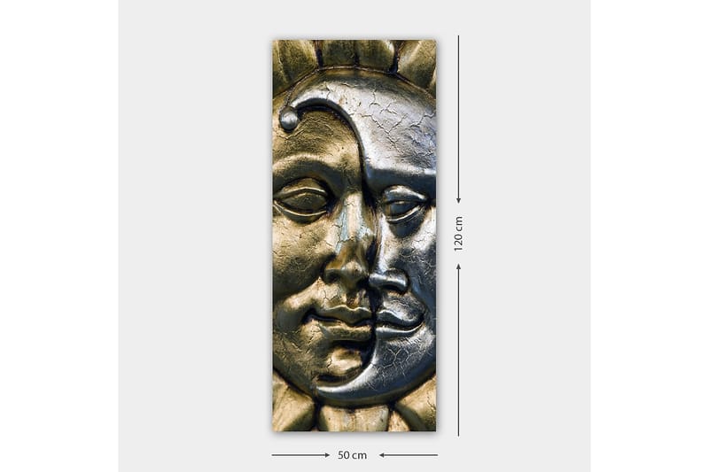 Canvasbilde DKY People Flerfarget - 50x120 cm - Innredning - Bilder & kunst - Lerretsbilder