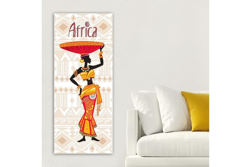 Canvasbilde DKY People Flerfarget - 50x120 cm - Innredning - Bilder & kunst - Lerretsbilder