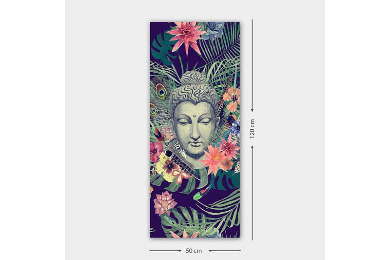 Canvasbilde DKY People Flerfarget - 50x120 cm - Innredning - Bilder & kunst - Lerretsbilder