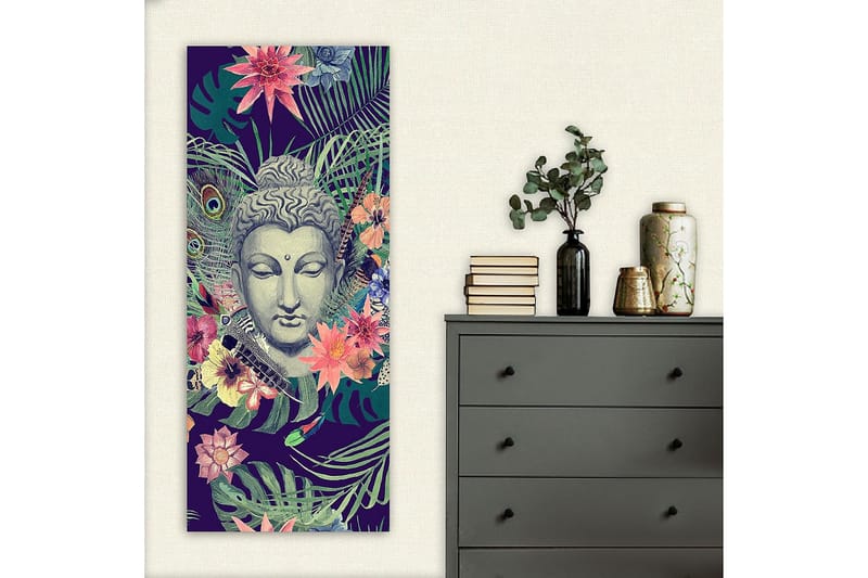 Canvasbilde DKY People Flerfarget - 50x120 cm - Innredning - Bilder & kunst - Lerretsbilder