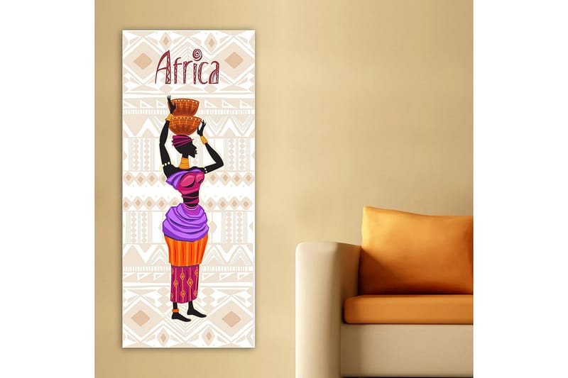 Canvasbilde DKY People Flerfarget - 50x120 cm - Innredning - Bilder & kunst - Lerretsbilder