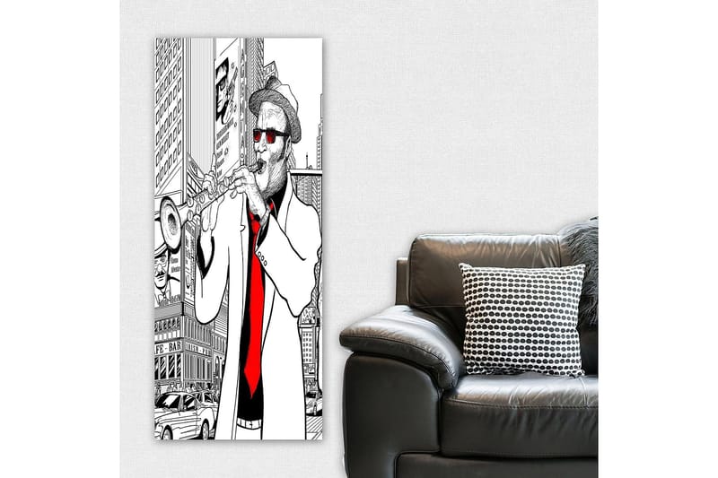Canvasbilde DKY People Flerfarget - 50x120 cm - Innredning - Bilder & kunst - Lerretsbilder