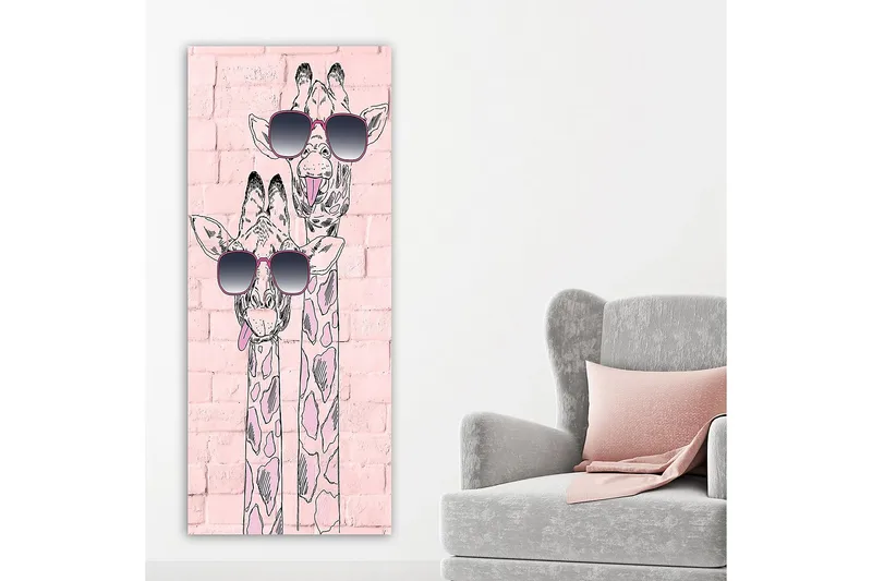 Canvasbilde DKY People Flerfarget - 50x120 cm - Innredning - Bilder & kunst - Lerretsbilder