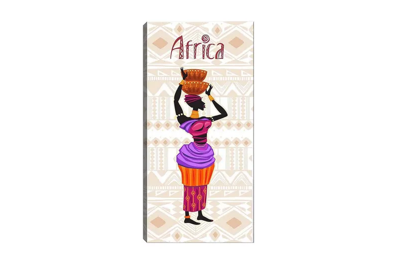 Canvasbilde DKY People Flerfarget, 50x120 cm