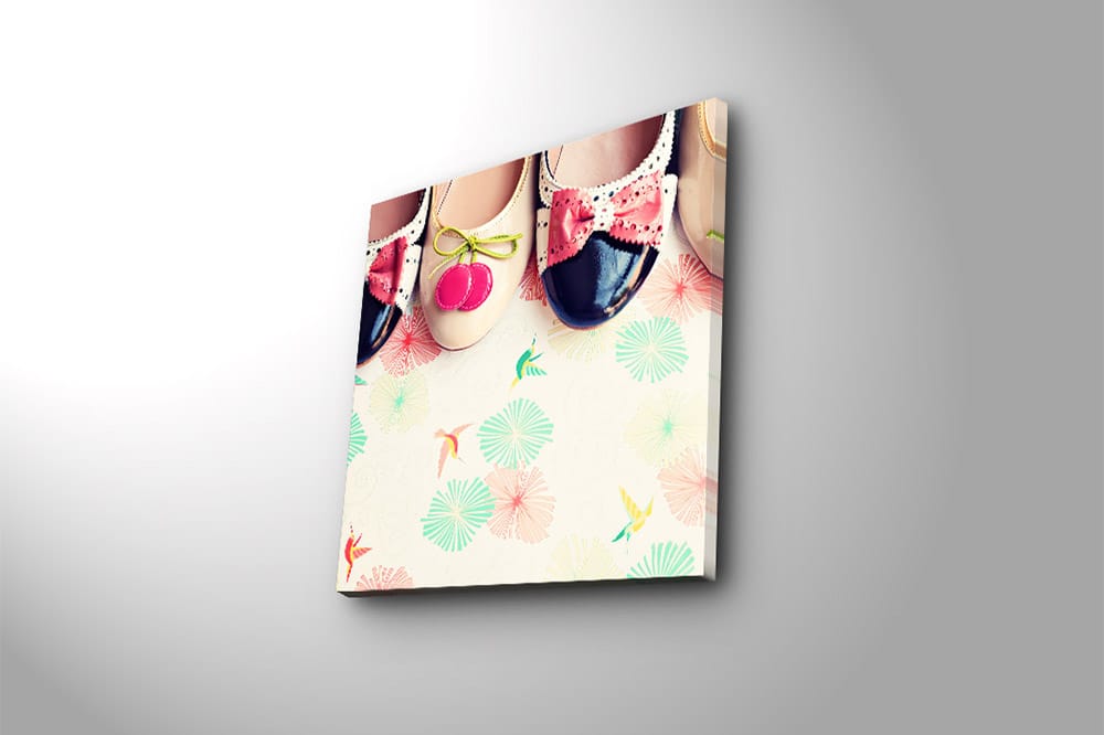 Canvasbilde Flerfarget - 44x54 cm - Innredning - Bilder & kunst - Lerretsbilder