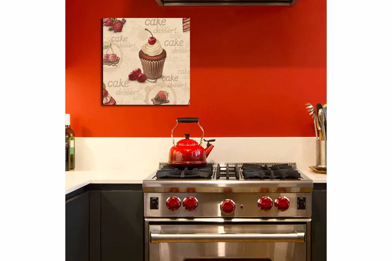 Canvasbilde Flerfarget - 44x54 cm - Innredning - Bilder & kunst - Lerretsbilder