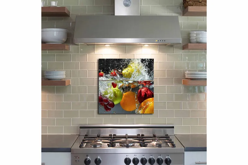 Canvasbilde Flerfarget - 44x54 cm - Innredning - Bilder & kunst - Lerretsbilder