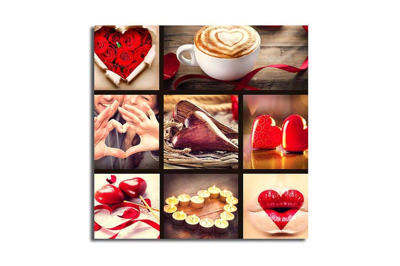 Canvasbilde Flerfarget, 44x54 cm