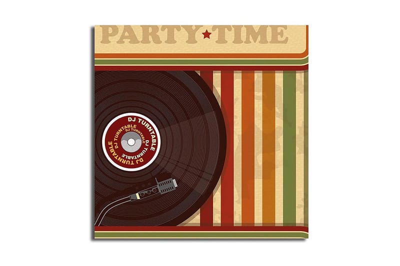 Canvasbilde Flerfarget, 44x54 cm