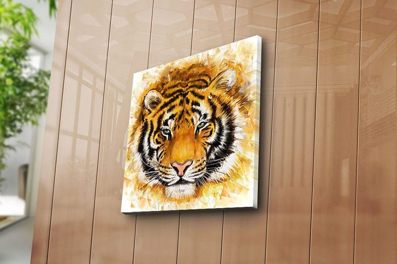 Canvasbilde Flerfarget - 44x54 cm - Innredning - Bilder & kunst - Lerretsbilder