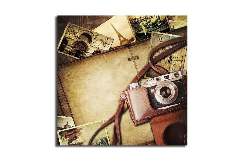 Canvasbilde Flerfarget, 44x54 cm