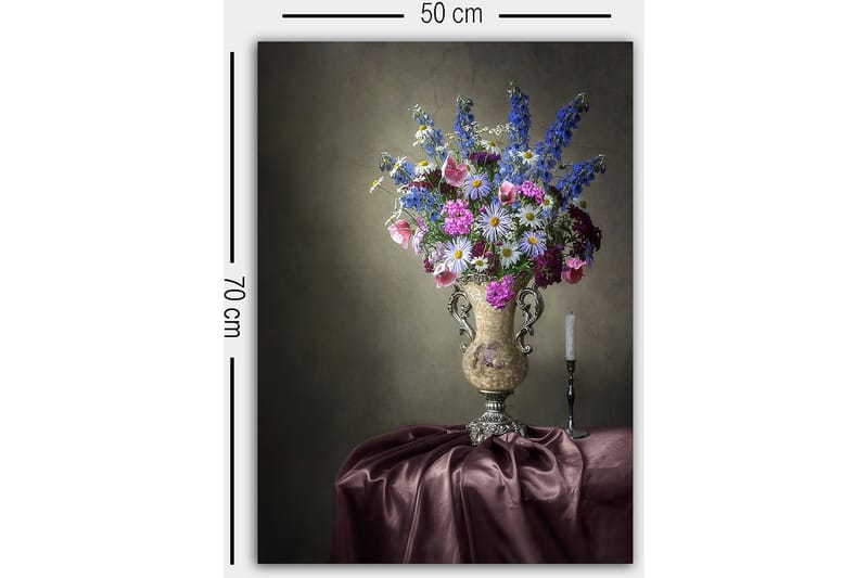 Canvasbilde Flerfarget - 55x07 cm - Innredning - Bilder & kunst - Lerretsbilder