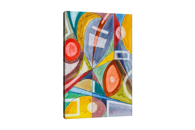 Canvasbilde Flerfarget - 55x07 cm - Innredning - Bilder & kunst - Lerretsbilder