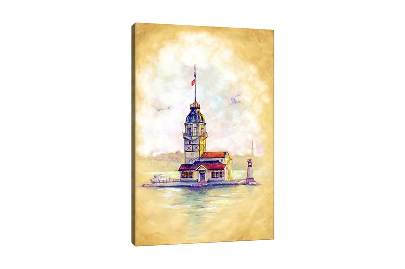 Canvasbilde Flerfarget - 55x07 cm - Innredning - Bilder & kunst - Lerretsbilder