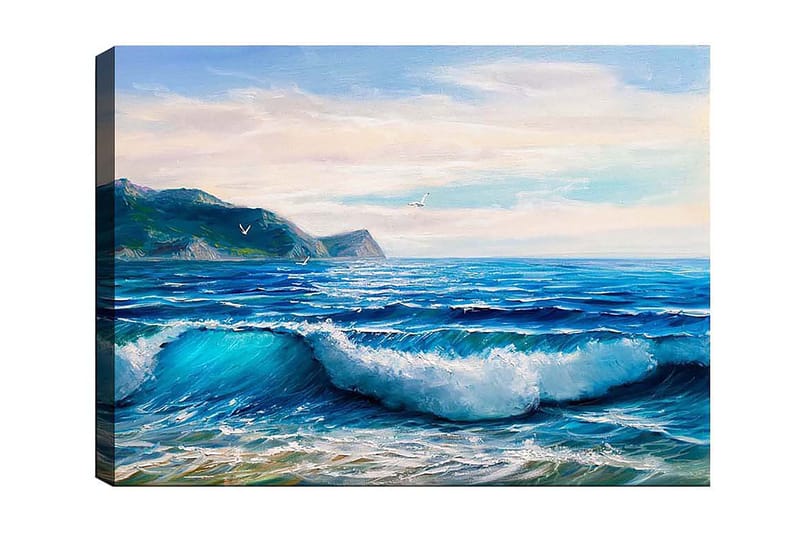 Canvasbilde Flerfarget - 55x07 cm - Innredning - Bilder & kunst - Lerretsbilder