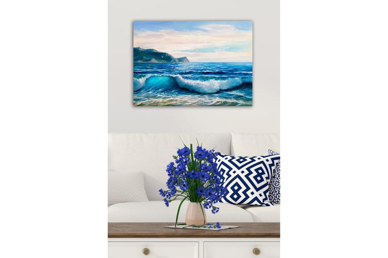 Canvasbilde Flerfarget - 55x07 cm - Innredning - Bilder & kunst - Lerretsbilder