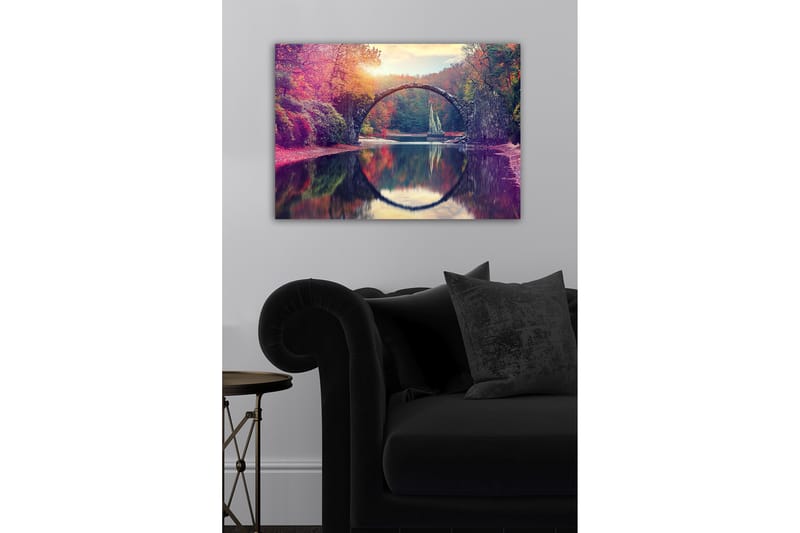Canvasbilde Flerfarget - 55x07 cm - Innredning - Bilder & kunst - Lerretsbilder