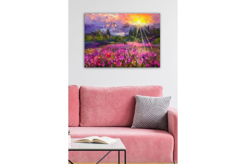 Canvasbilde Flerfarget - 55x07 cm - Innredning - Bilder & kunst - Lerretsbilder