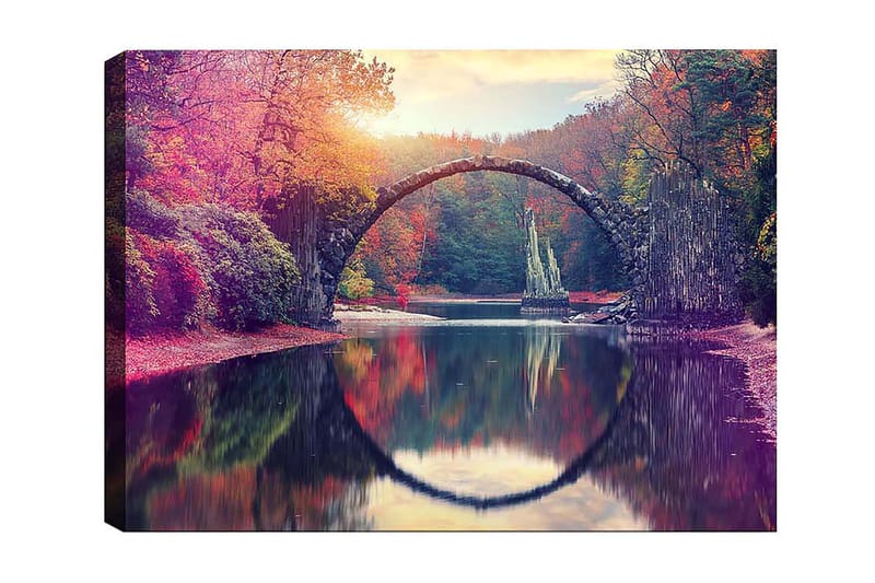 Canvasbilde Flerfarget - 55x07 cm - Innredning - Bilder & kunst - Lerretsbilder