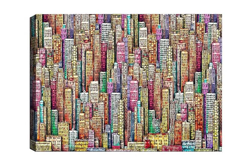 Canvasbilde Flerfarget, 55x07 cm