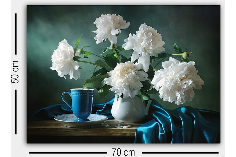 Canvasbilde Flerfarget - 55x07 cm - Innredning - Bilder & kunst - Lerretsbilder