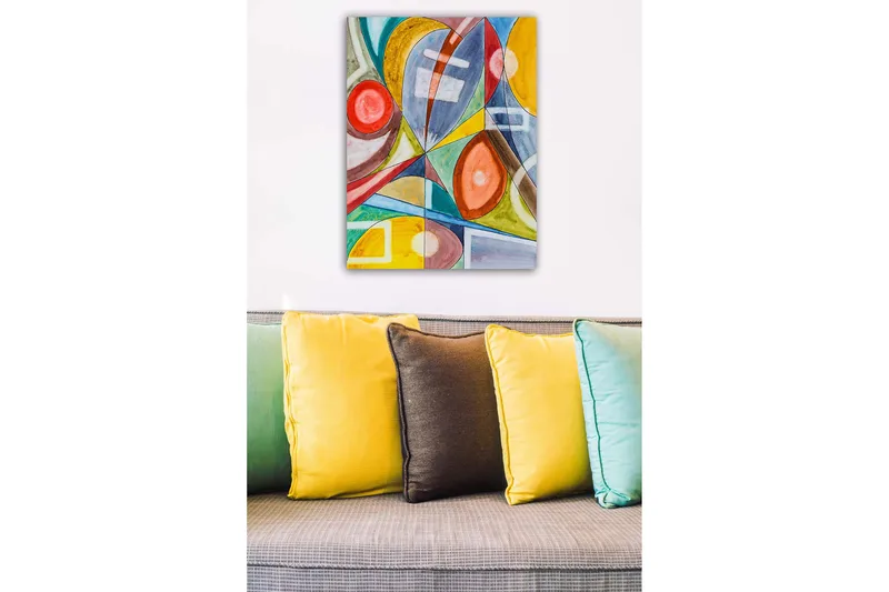 Canvasbilde Flerfarget - 55x07 cm - Innredning - Bilder & kunst - Lerretsbilder