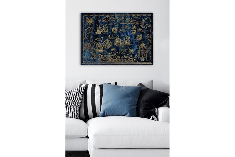 Canvasbilde Flerfarget - 55x07 cm - Innredning - Bilder & kunst - Lerretsbilder