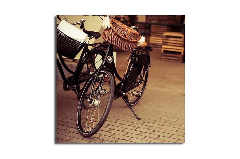 Canvasbilde Floral Flerfarget - 44x54 cm - Innredning - Bilder & kunst - Lerretsbilder