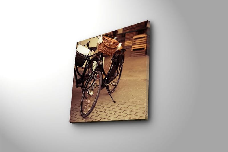 Canvasbilde Floral Flerfarget - 44x54 cm - Innredning - Bilder & kunst - Lerretsbilder