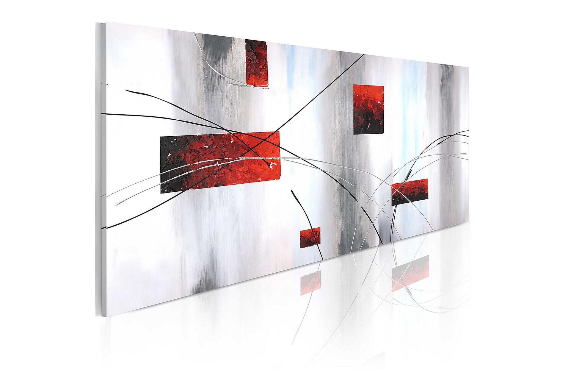 Canvasbilde Geometrisk manifestasjon 100x40 cm - Artgeist sp. z o. o. - Innredning - Bilder & kunst - Lerretsbilder