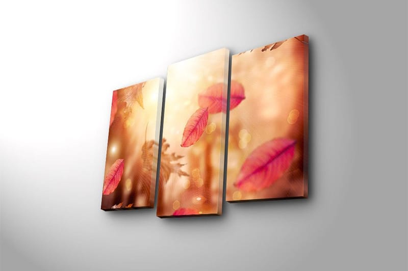 Canvasbilde Kitchen 3-pk Flerfarget - 22x03 cm - Innredning - Bilder & kunst - Lerretsbilder