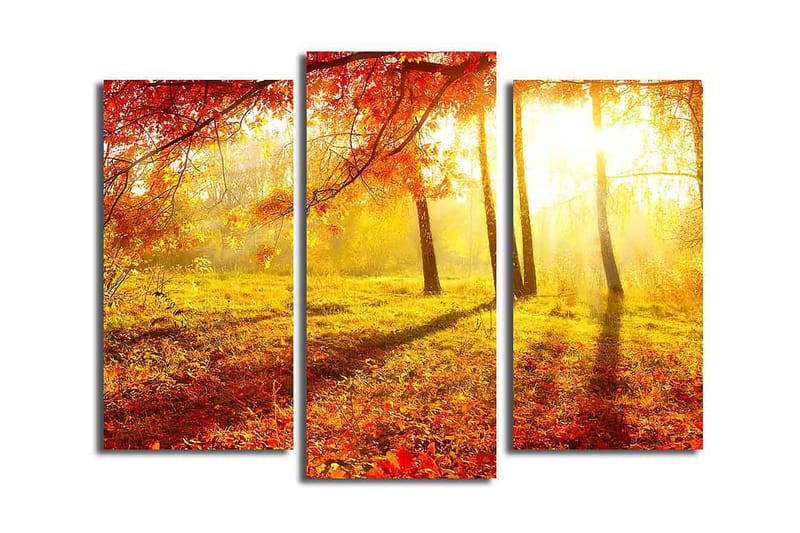Canvasbilde Kitchen 3-pk Flerfarget - 22x03 cm - Innredning - Bilder & kunst - Lerretsbilder