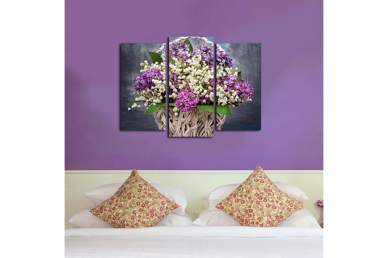 Canvasbilde Kitchen 3-pk Flerfarget - 22x03 cm - Innredning - Bilder & kunst - Lerretsbilder