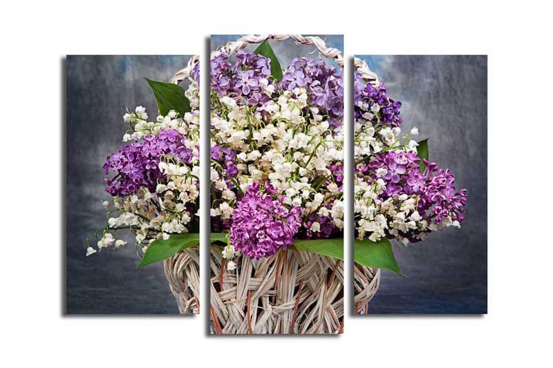 Canvasbilde Kitchen 3-pk Flerfarget - 22x03 cm - Innredning - Bilder & kunst - Lerretsbilder