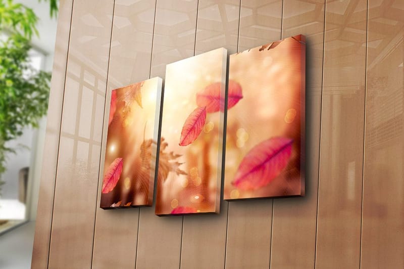 Canvasbilde Kitchen 3-pk Flerfarget - 22x03 cm - Innredning - Bilder & kunst - Lerretsbilder